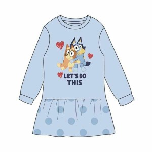 Kleid Bluey Hellblau
