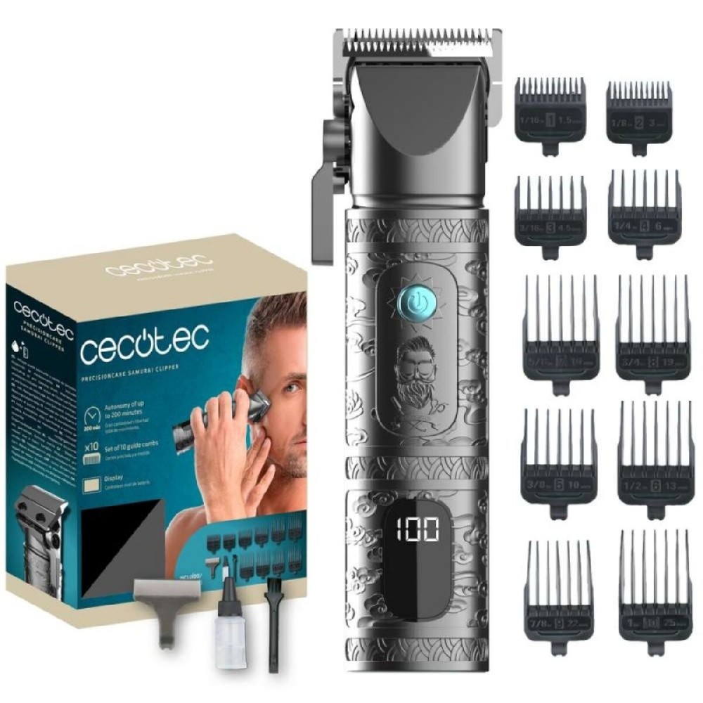 Hair Clippers Cecotec PrecisionCare Samurai