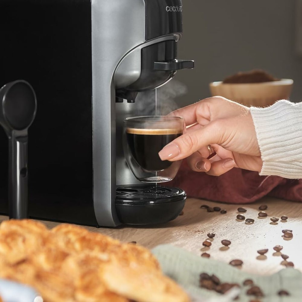 Cafetière à capsules Cecotec FreeStyle Compact 1450 W Noir 19 bar 600 ml