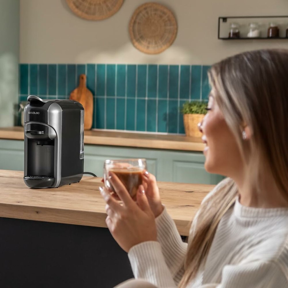 Capsule Coffee Machine Cecotec FreeStyle Compact 1450 W Black 19 bar 600 ml