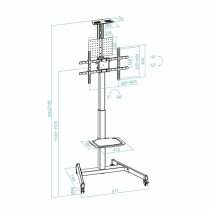 Kopfhörer TooQ FS1184M-B 70" 80 kg