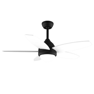 Deckenventilator mit Lampe Cecotec EnergySilence Aero 4200 15 W 53 W Schwarz Holz 4200 Lm (3000-6500 K)