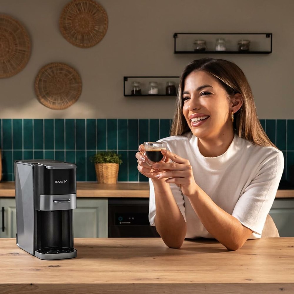 Capsule Coffee Machine Cecotec FreeStyle Compact Dark 1350 W 700 ml Black 19 bar