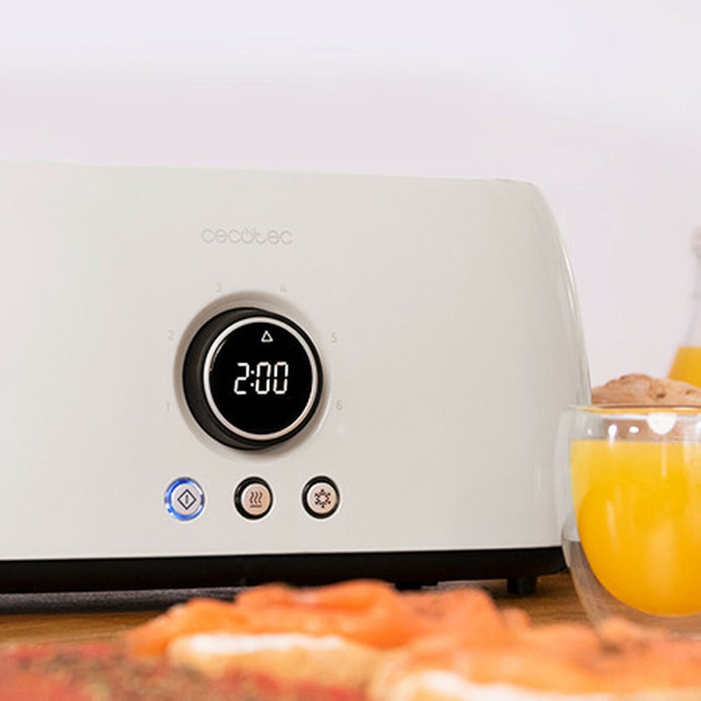 Toaster Cecotec ClassicToast 15000 Beige Extra Double 1500 W 1250 W Beige