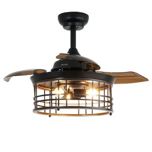 Deckenventilator mit Lampe Cecotec EnergySilence Aero 3600 25 W Metall