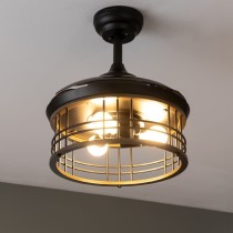 Deckenventilator mit Lampe Cecotec EnergySilence Aero 3600 25 W Metall