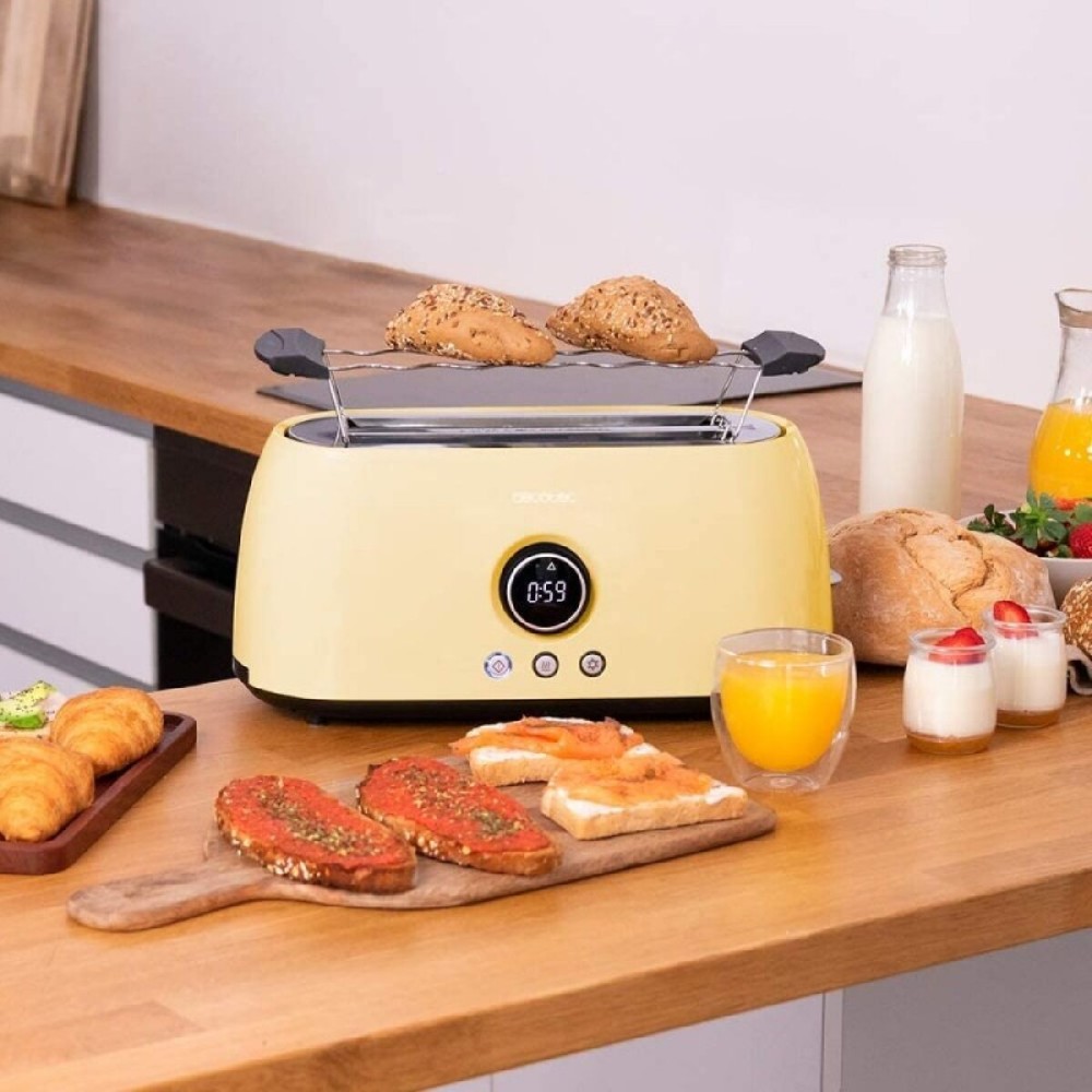 Grille-pain Cecotec ClassicToast 15000 Yellow Extra Double Jaune 1500 W 1250 W