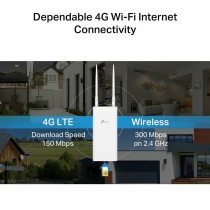Router TP-Link TL-MR100-OUTDOOR Weiß RJ45 Ethernet LAN PoE x 1 LTE