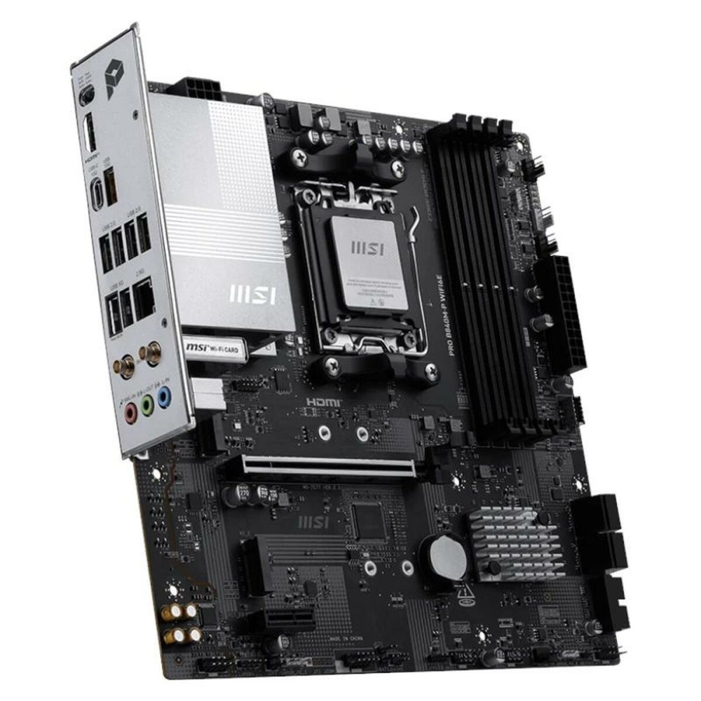 Motherboard MSI PRO B840M-P WIFI6E AMD AM5 AMD