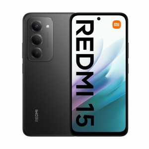 Smartphone Xiaomi Redmi 15 6 GB RAM 128 GB Midnight black