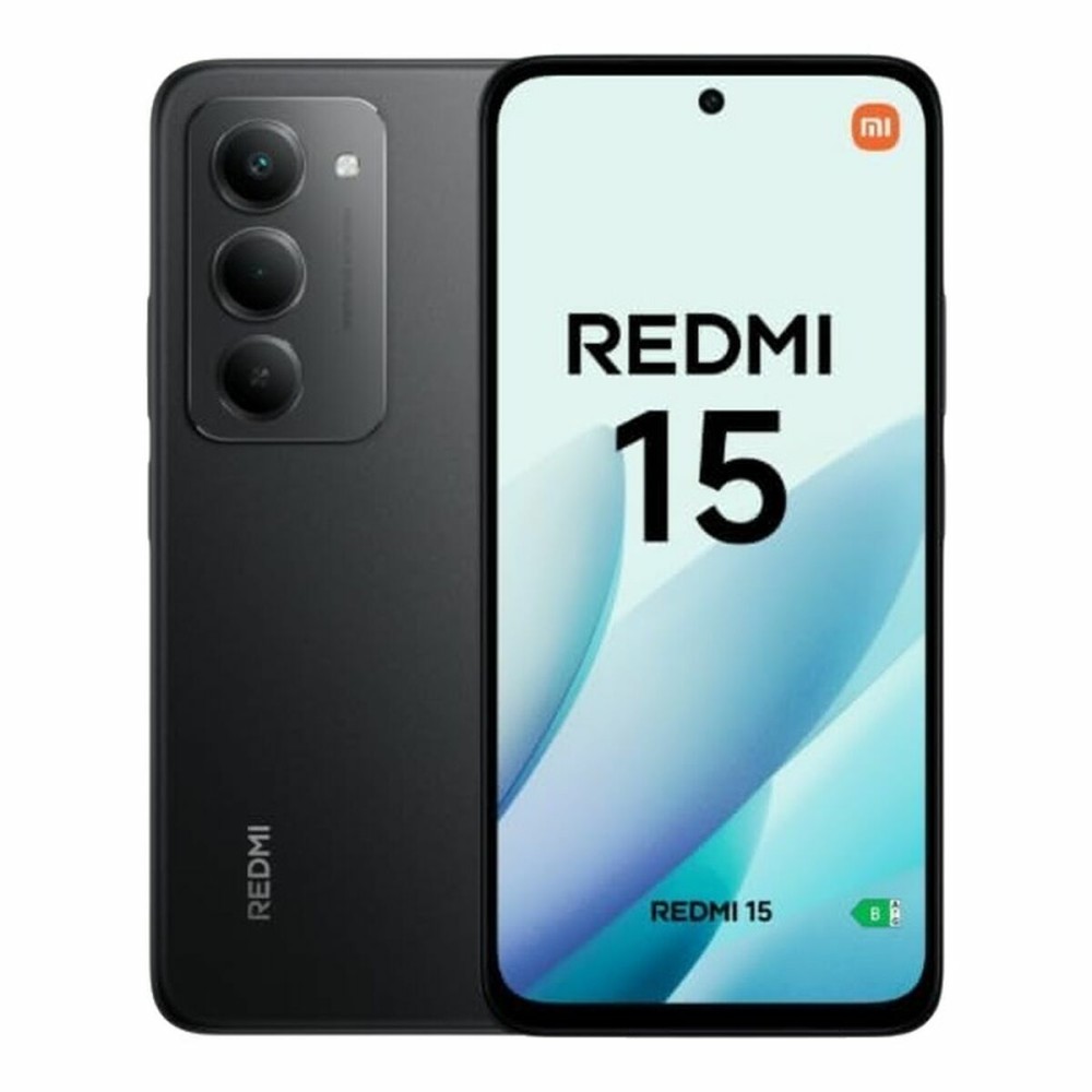 Smartphone Xiaomi Redmi 15 6 GB RAM 128 GB Midnight black