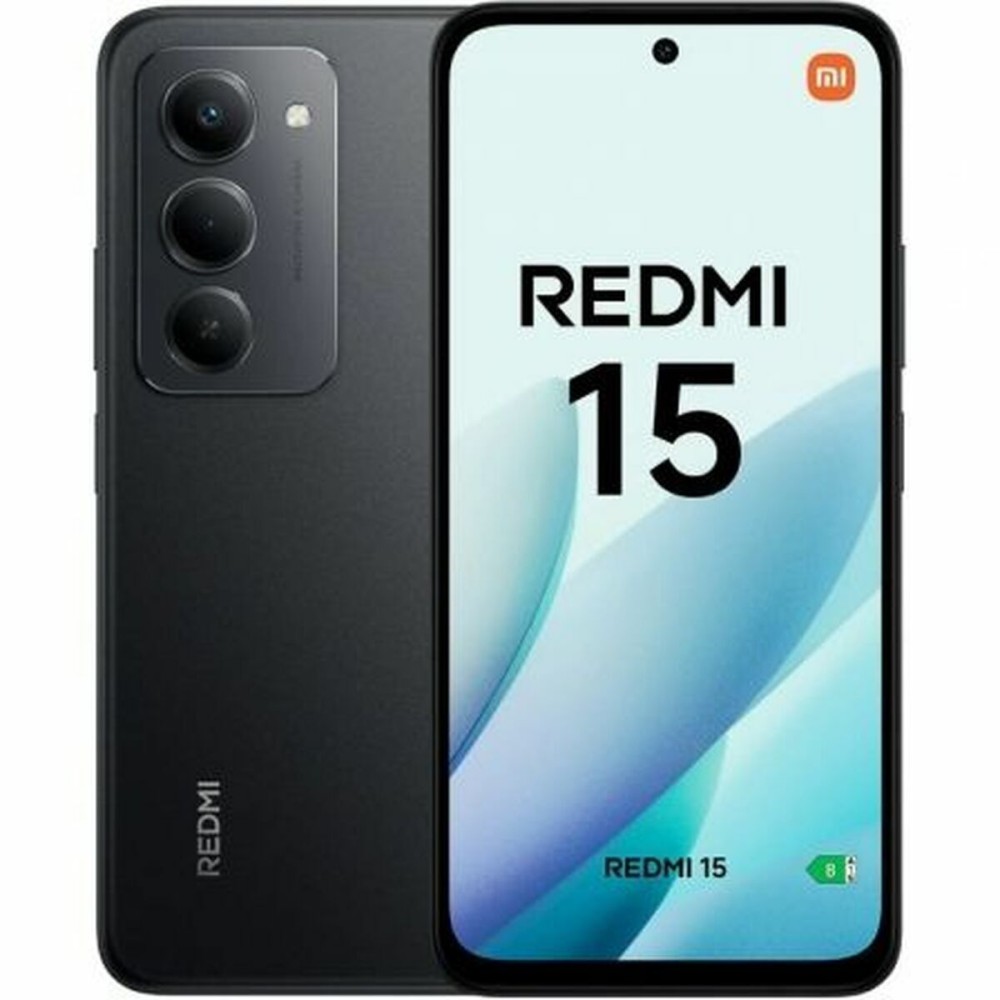 Smartphone Xiaomi Redmi 15 6 GB RAM 128 GB Midnight black