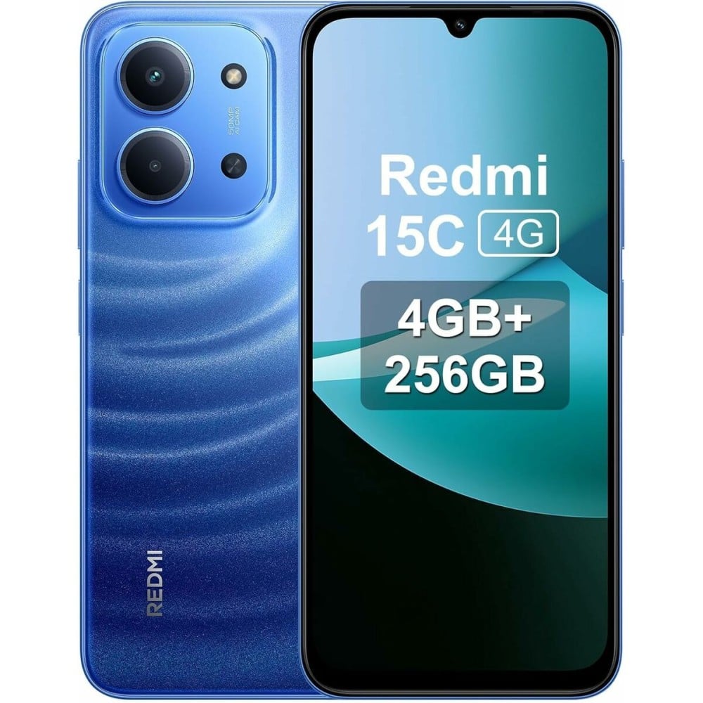 Smartphone Xiaomi REDMI 15C 4-256 BL Octa Core 4 GB RAM 256 GB Blau 6,9"