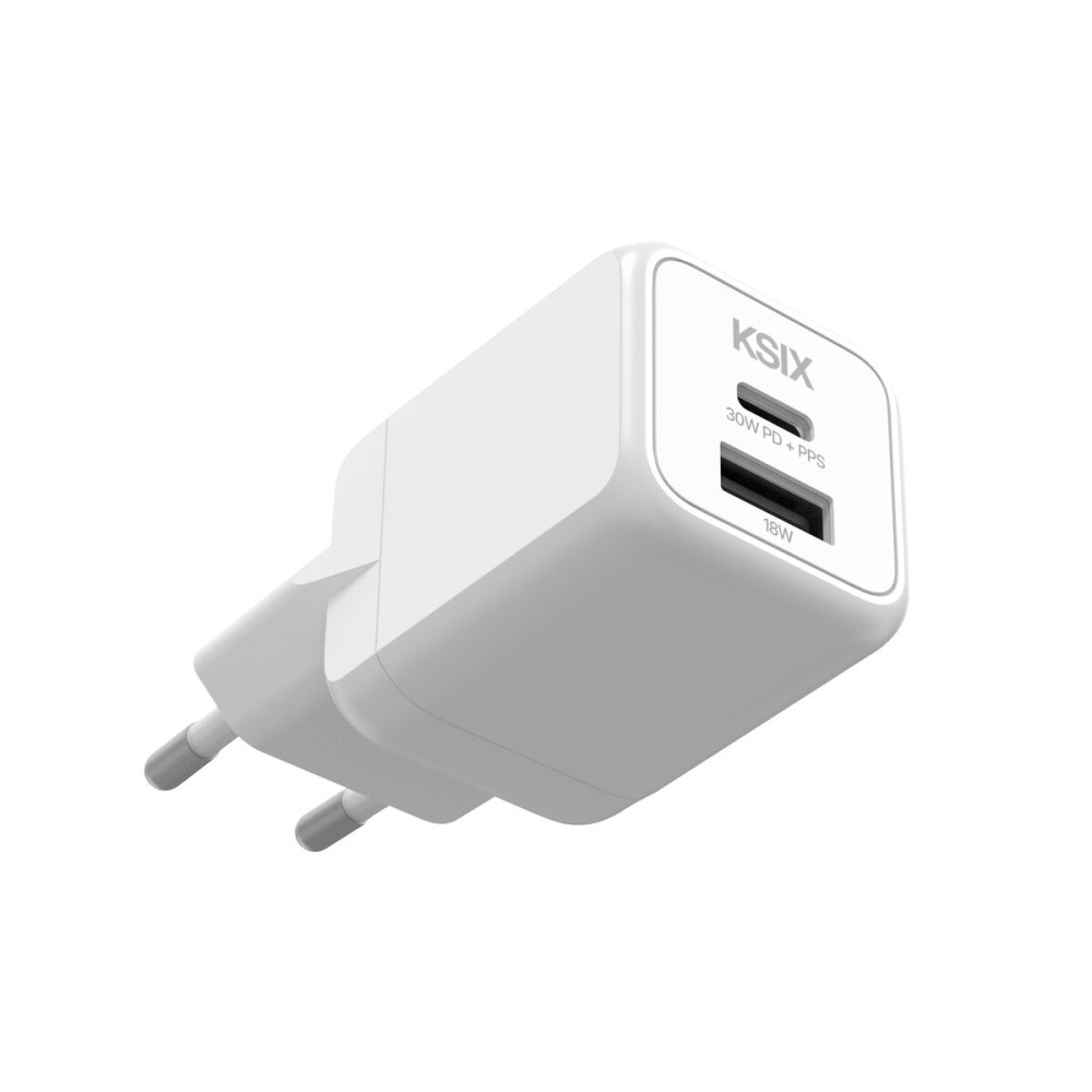 Chargeur mural KSIX Blanc 30 W