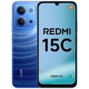 Smartphone Xiaomi REDMI 15C 4-128 BL Octa Core 4 GB RAM 128 GB Blau 6,9"