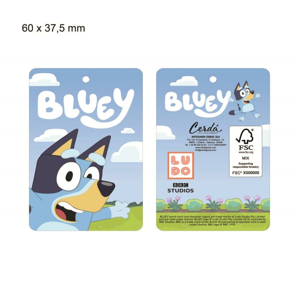 Hausschuhe Bluey Blau