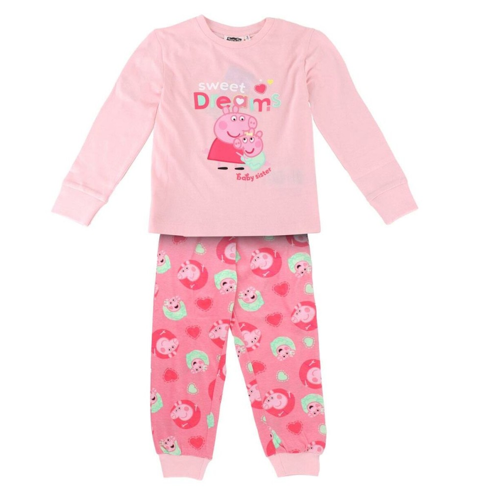 Pyjama Enfant Peppa Pig Rose