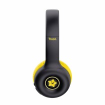 Oreillette Bluetooth Trust 25405 Jaune Noir