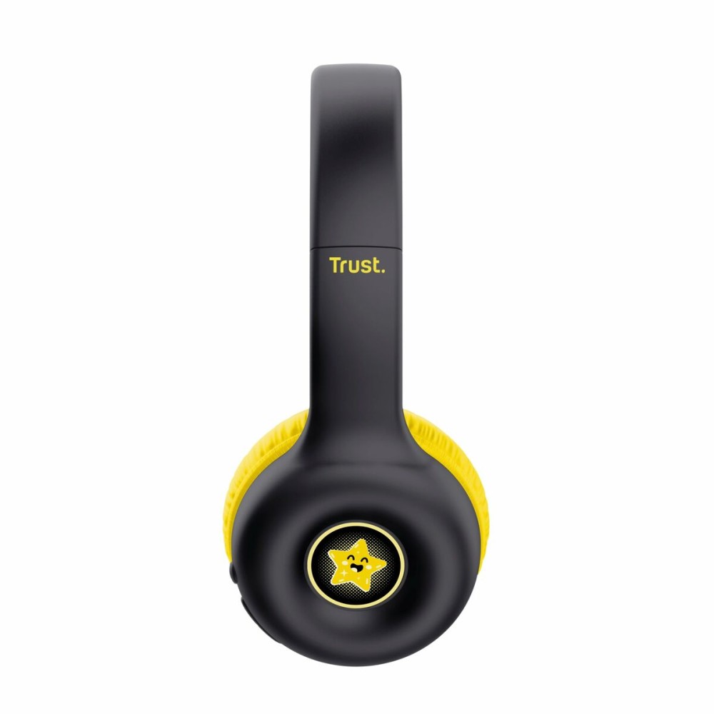 Oreillette Bluetooth Trust 25405 Jaune Noir