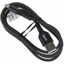 USB A zu USB-C-Kabel iggual IGG319888 Schwarz