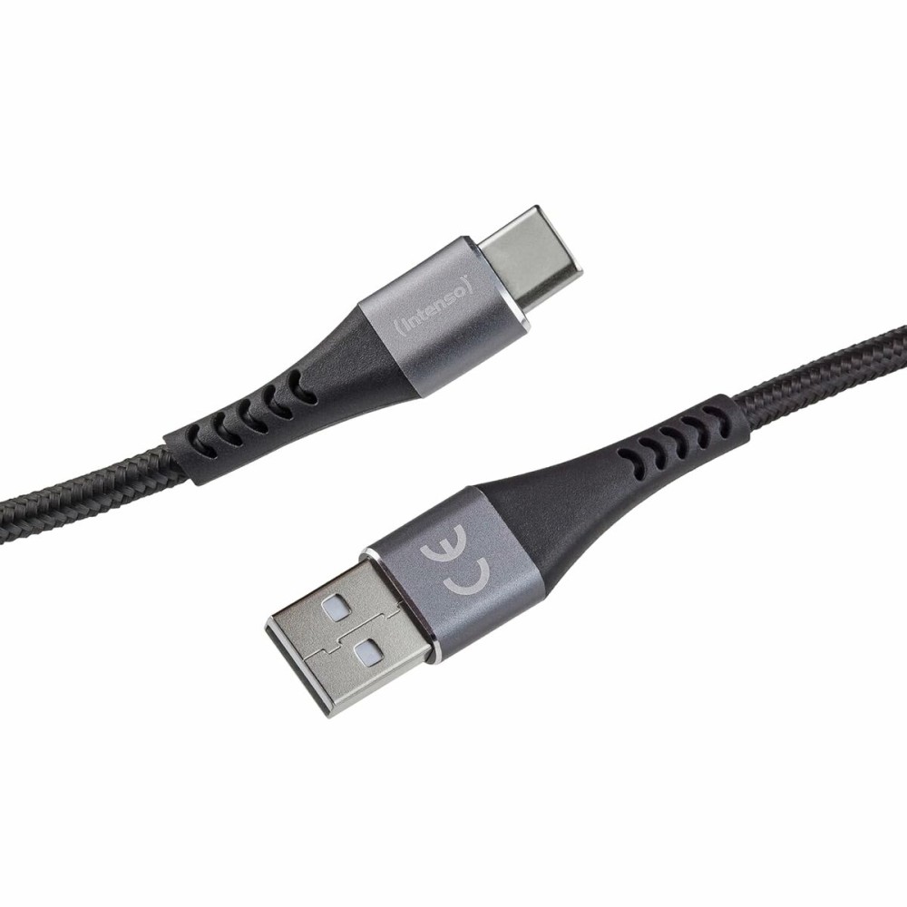USB A zu USB-C-Kabel INTENSO A315C Schwarz