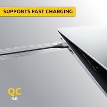 USB A zu USB-C-Kabel INTENSO A315C Schwarz