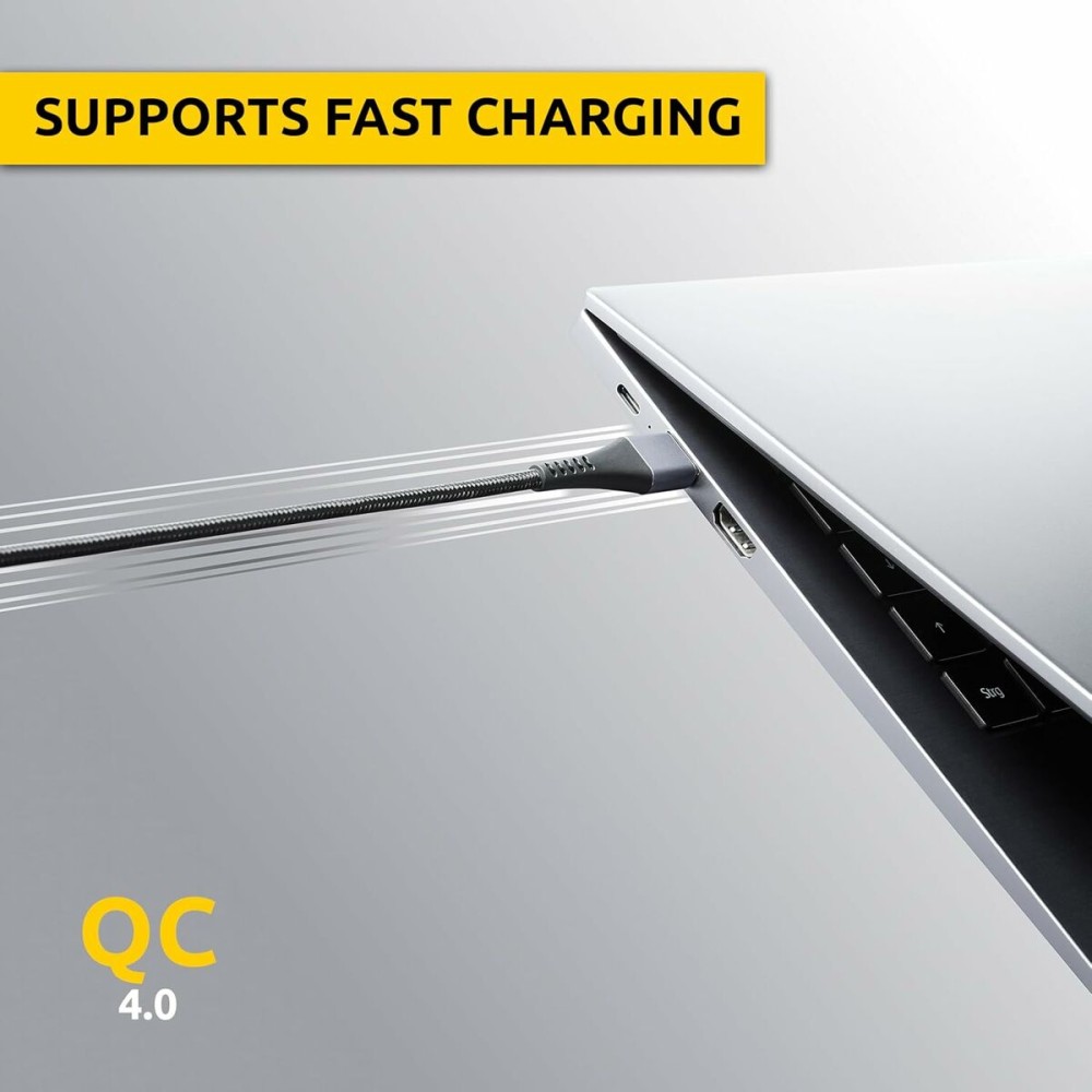 USB A zu USB-C-Kabel INTENSO A315C Schwarz