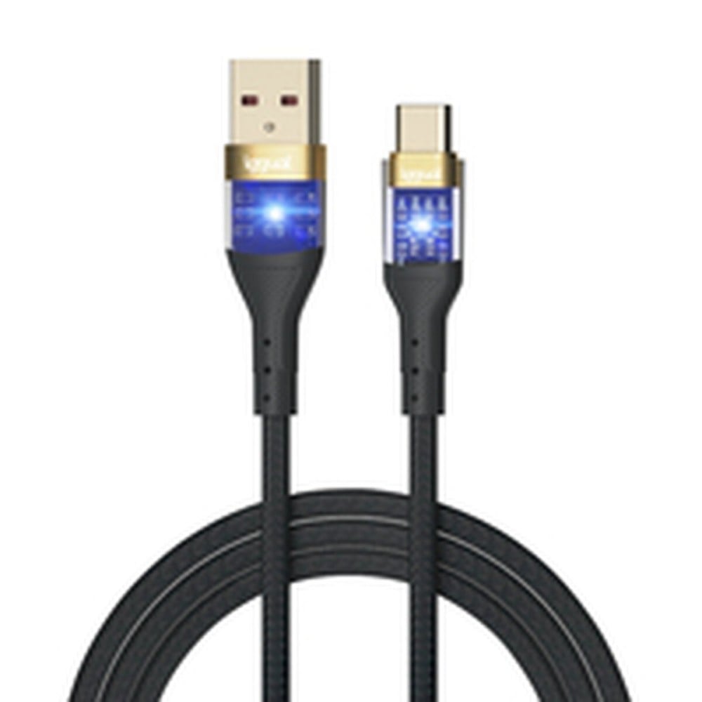Câble USB A vers USB-C iggual IGG319994 Noir
