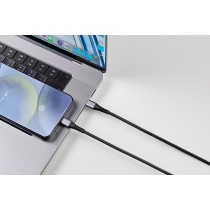 USB-C zu USB-C-Kabel INTENSO C315C Schwarz