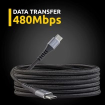 USB-C zu USB-C-Kabel INTENSO C315C Schwarz