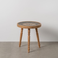 Table d'appoint Naturel Bois d'épicéa 50 x 50 x 52,5 cm