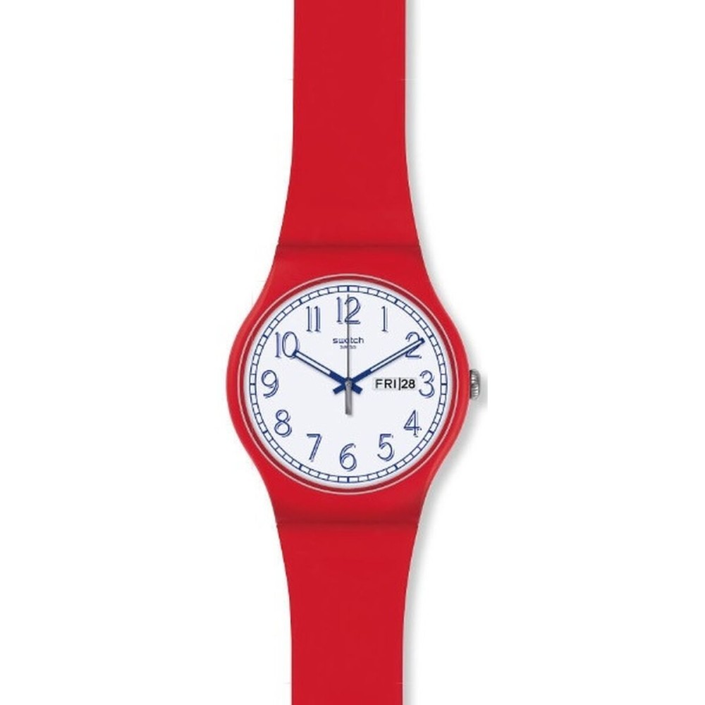 Montre Unisexe Swatch RED ME UP (Ø 41 mm)