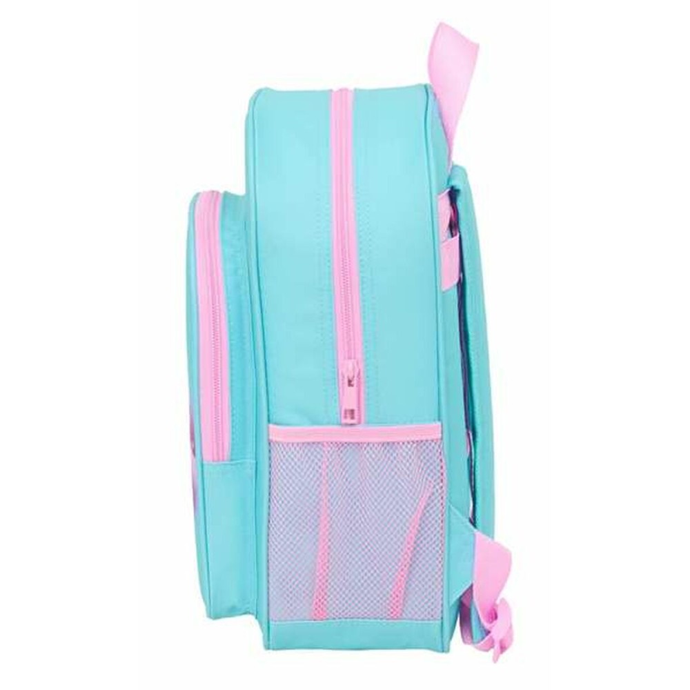 Schulrucksack Gabby's Dollhouse Blau Rosa 26 x 34 x 11 cm