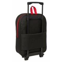 Schulrucksack mit Rädern Spider-Man Schwarz Rot 32 x 42 x 14 cm