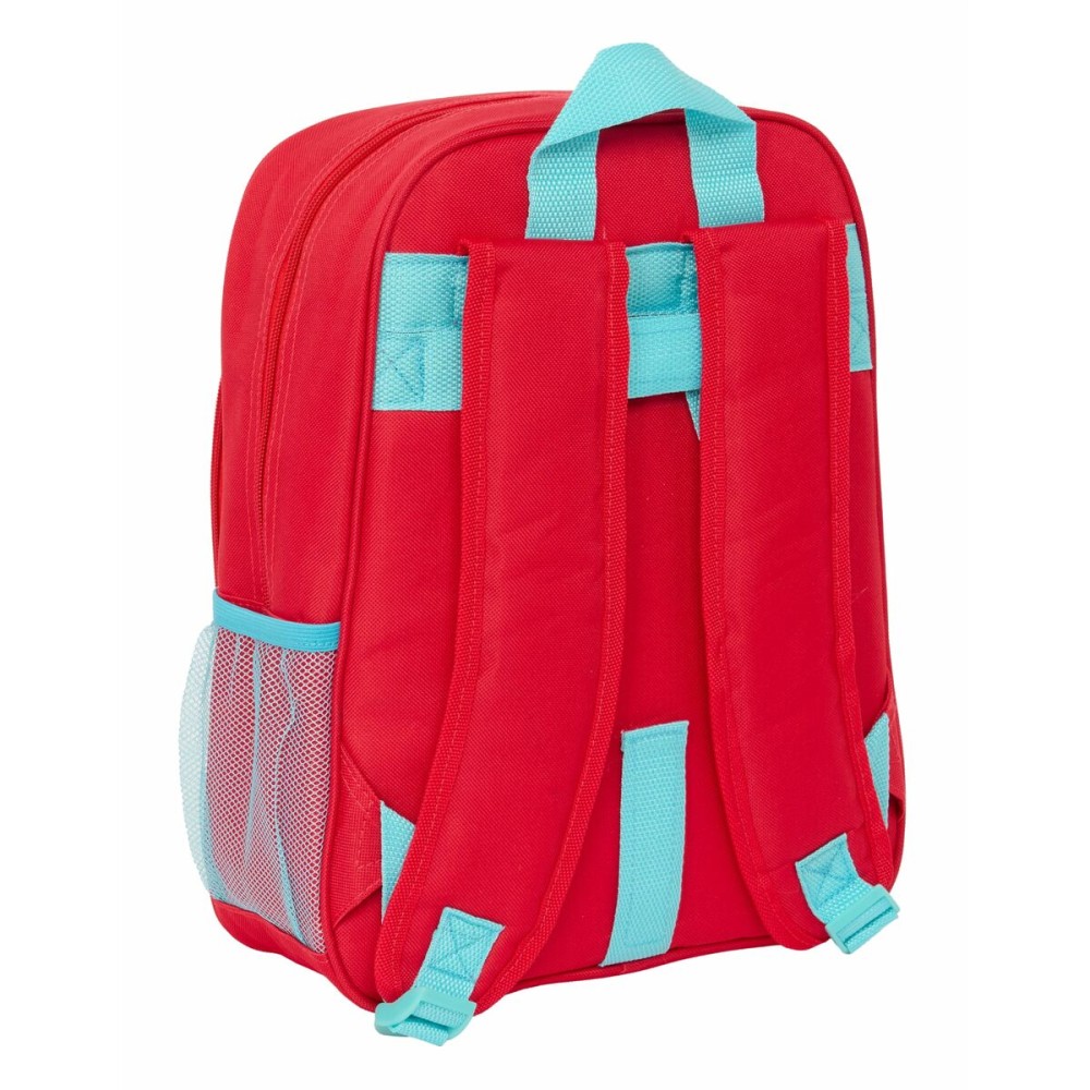 School Bag Mickey Mouse Blue Red 26 x 34 x 11 cm