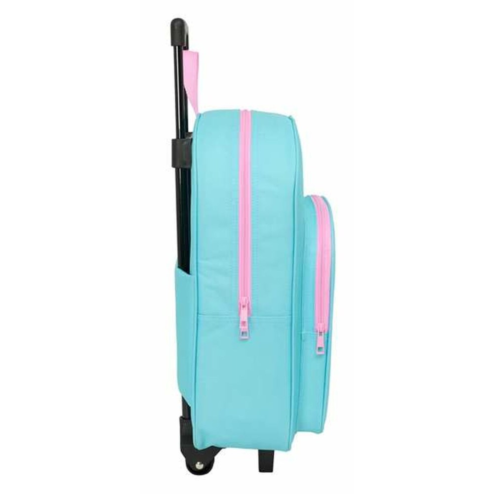 Schulrucksack mit Rädern Stitch Blau 32 x 42 x 14 cm