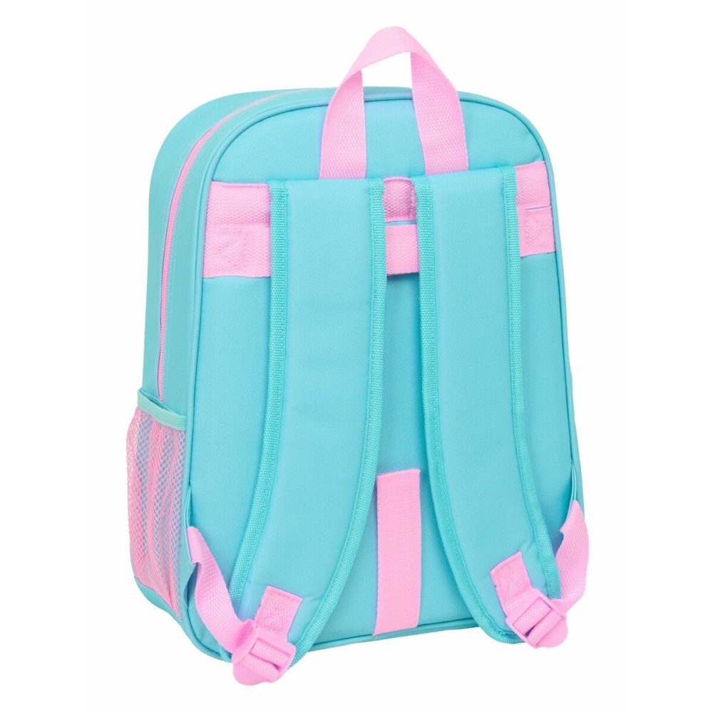 School Bag Stitch Blue 26 x 34 x 11 cm