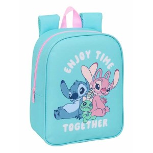 School Bag Stitch Blue 22 x 27 x 10 cm