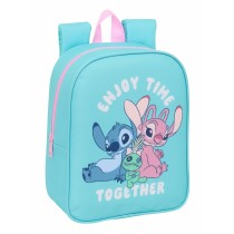 Schulrucksack Stitch Blau 22 x 27 x 10 cm