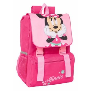 School Bag Minnie Mouse Pink 18,5 x 41 x 15 cm