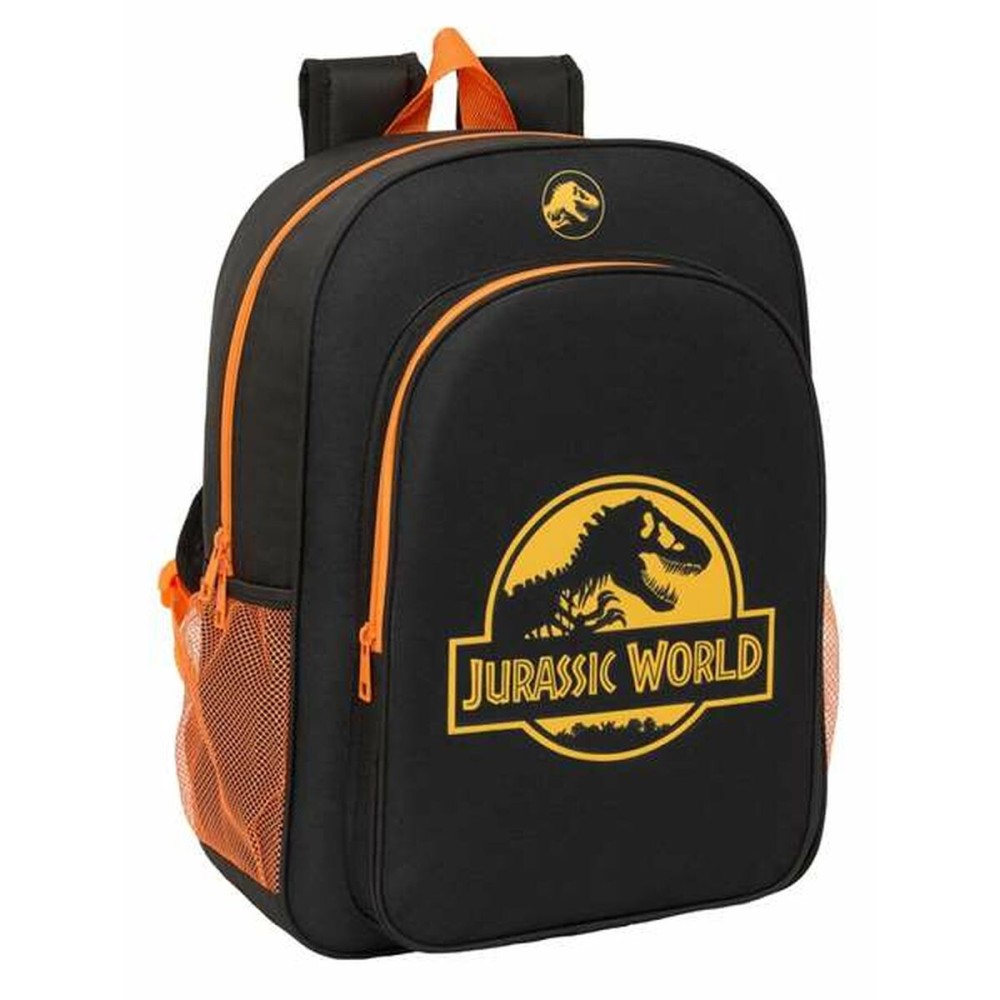 Schulrucksack Jurassic World Schwarz 33 x 42 x 14 cm