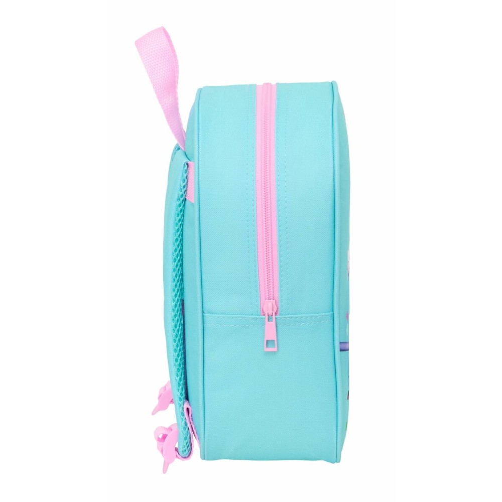 School Bag Gabby's Dollhouse Blue Pink 22 x 27 x 10 cm