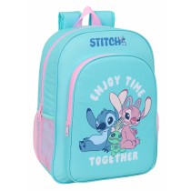 School Bag Stitch Blue 33 x 42 x 14 cm