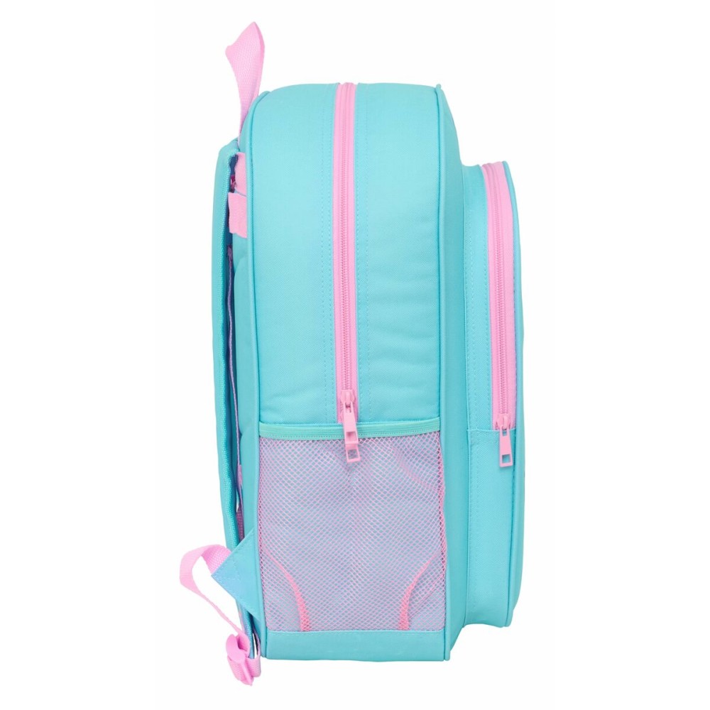 School Bag Stitch Blue 33 x 42 x 14 cm