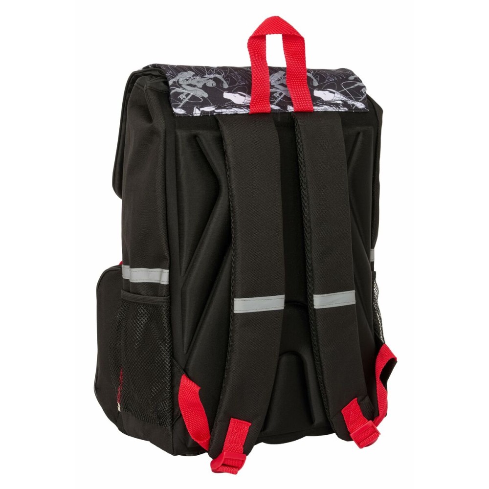 Schulrucksack Spider-Man Schwarz Rot 18,5 x 41 x 15 cm