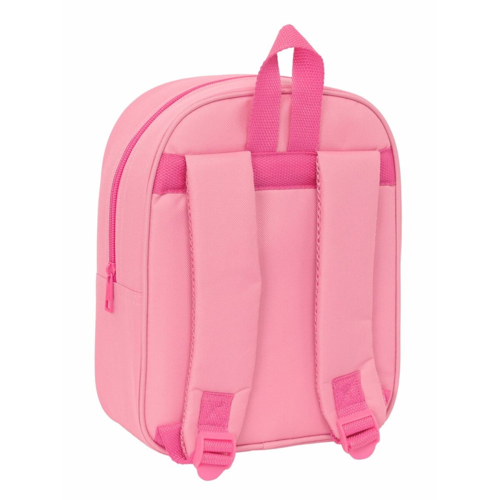 School Bag Barbie Pink 22 x 27 x 10 cm