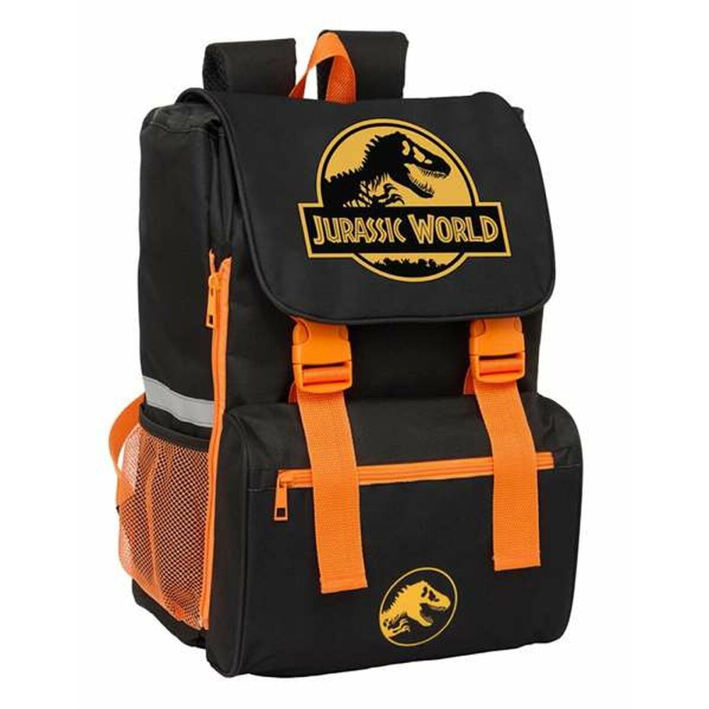 School Bag Jurassic World Black 18,5 x 41 x 15 cm