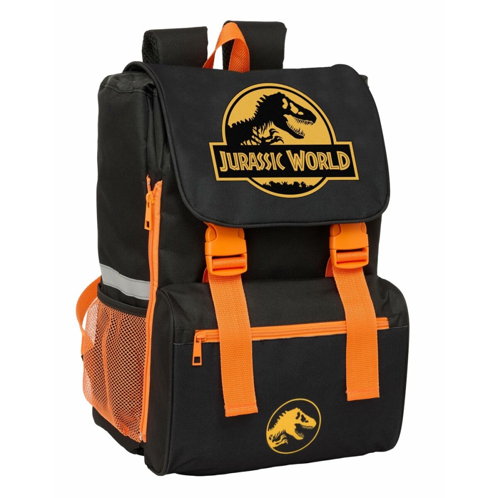 School Bag Jurassic World Black 18,5 x 41 x 15 cm