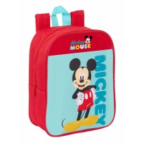 School Bag Mickey Mouse Blue Red 22 x 27 x 10 cm
