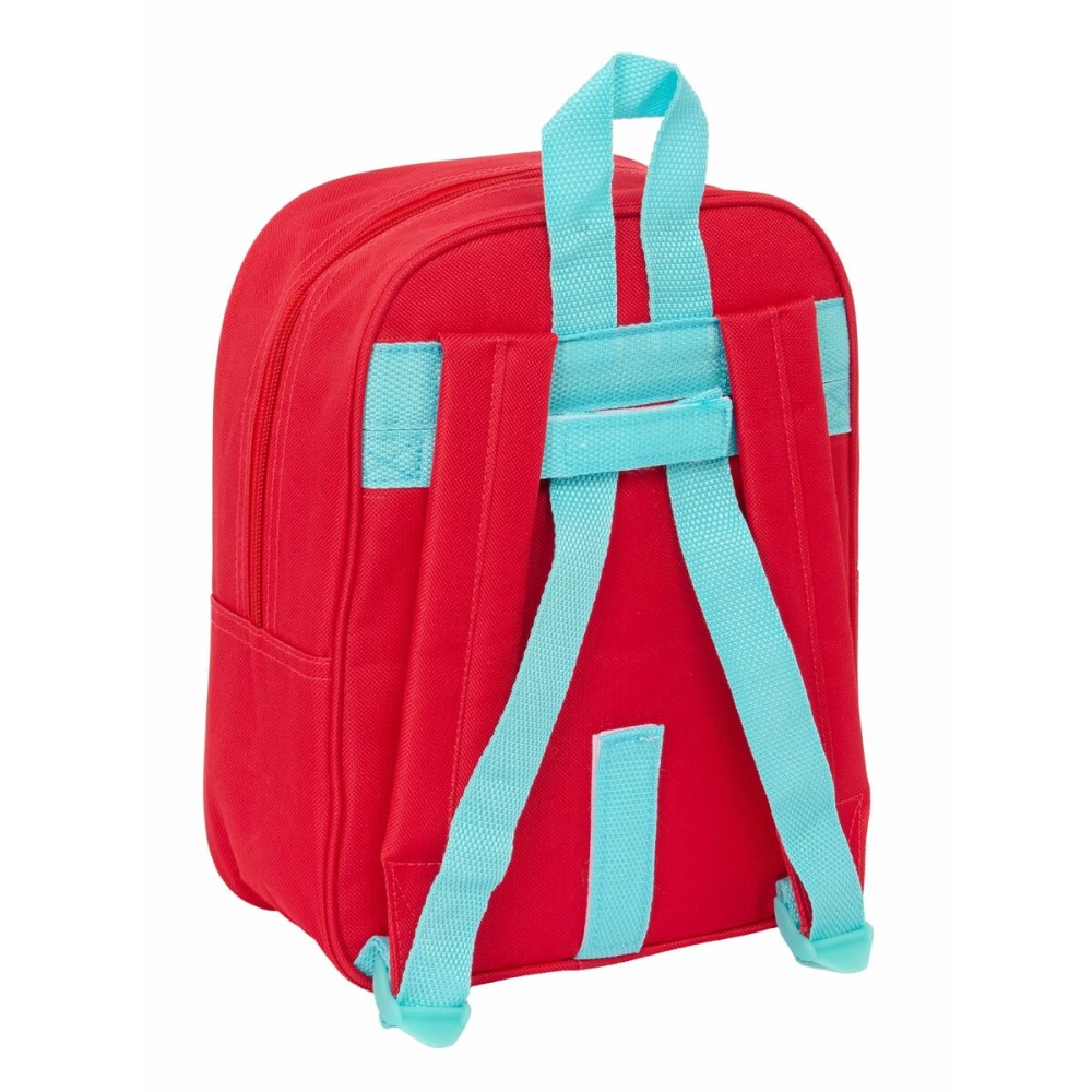 School Bag Mickey Mouse Blue Red 22 x 27 x 10 cm
